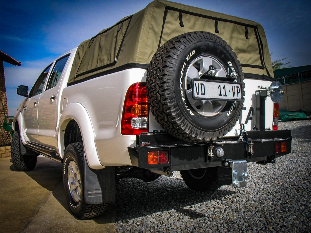Double Spare Wheel Carrier (Vigo)