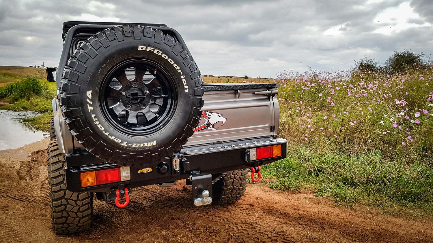 Single Spare wheel carrier (70 Series)