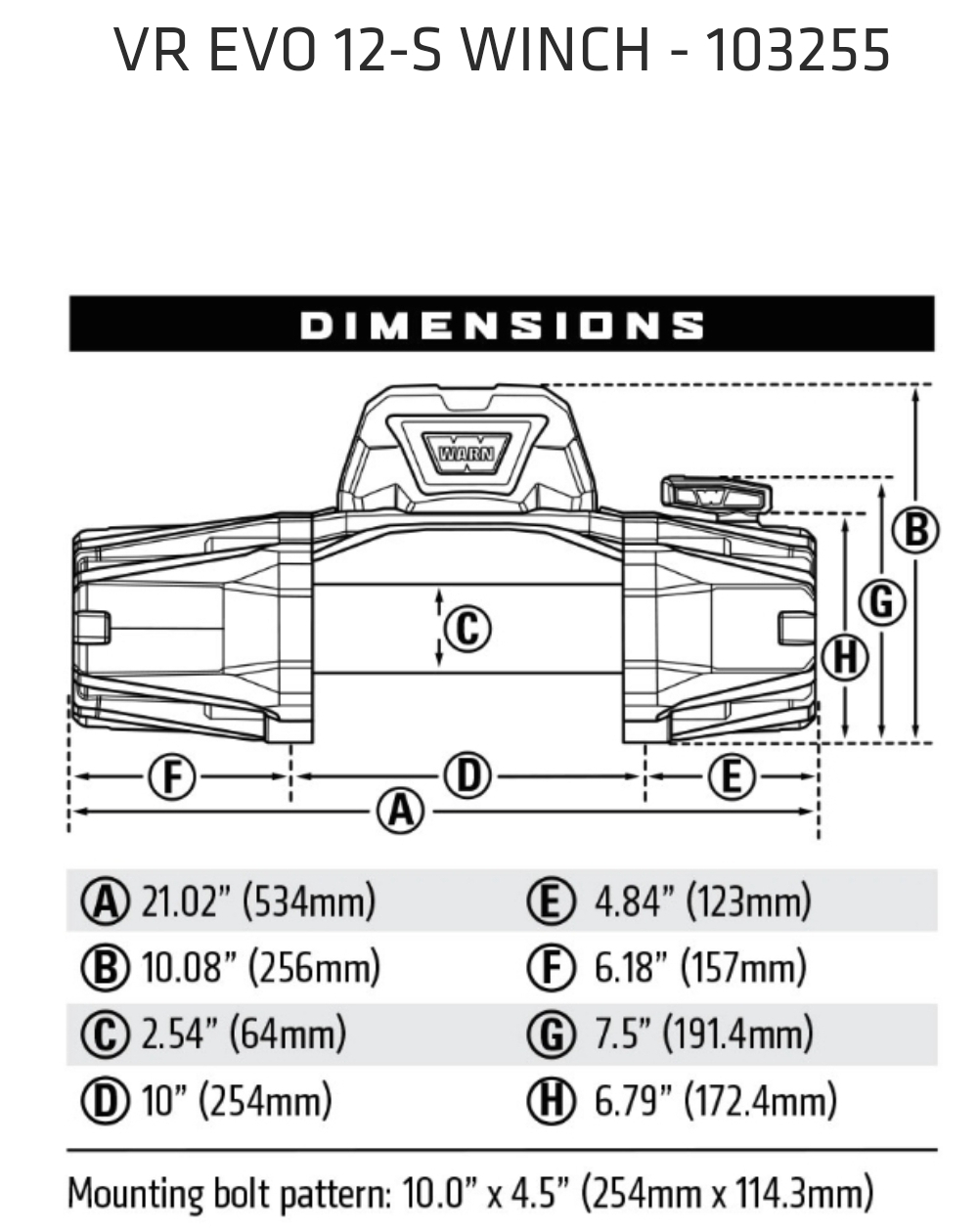 Warn VR-EVO 12S - Image 3