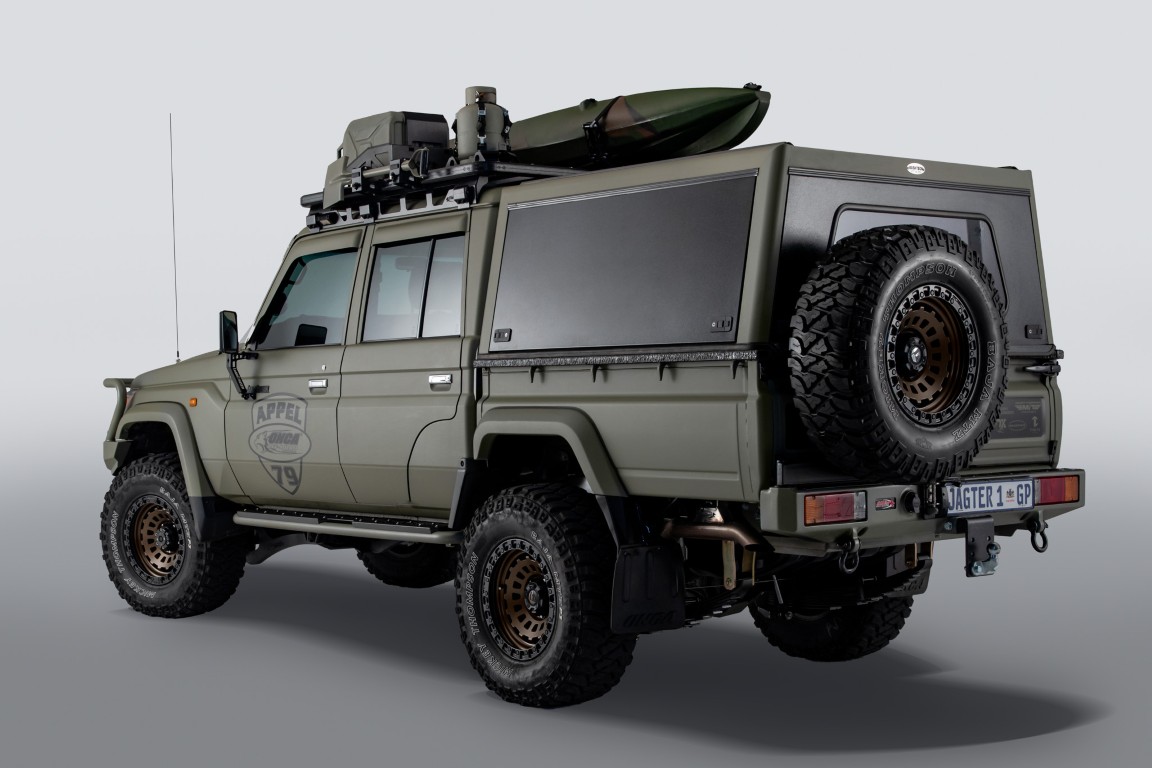 Single Spare wheel carrier (70 Series) - Image 3
