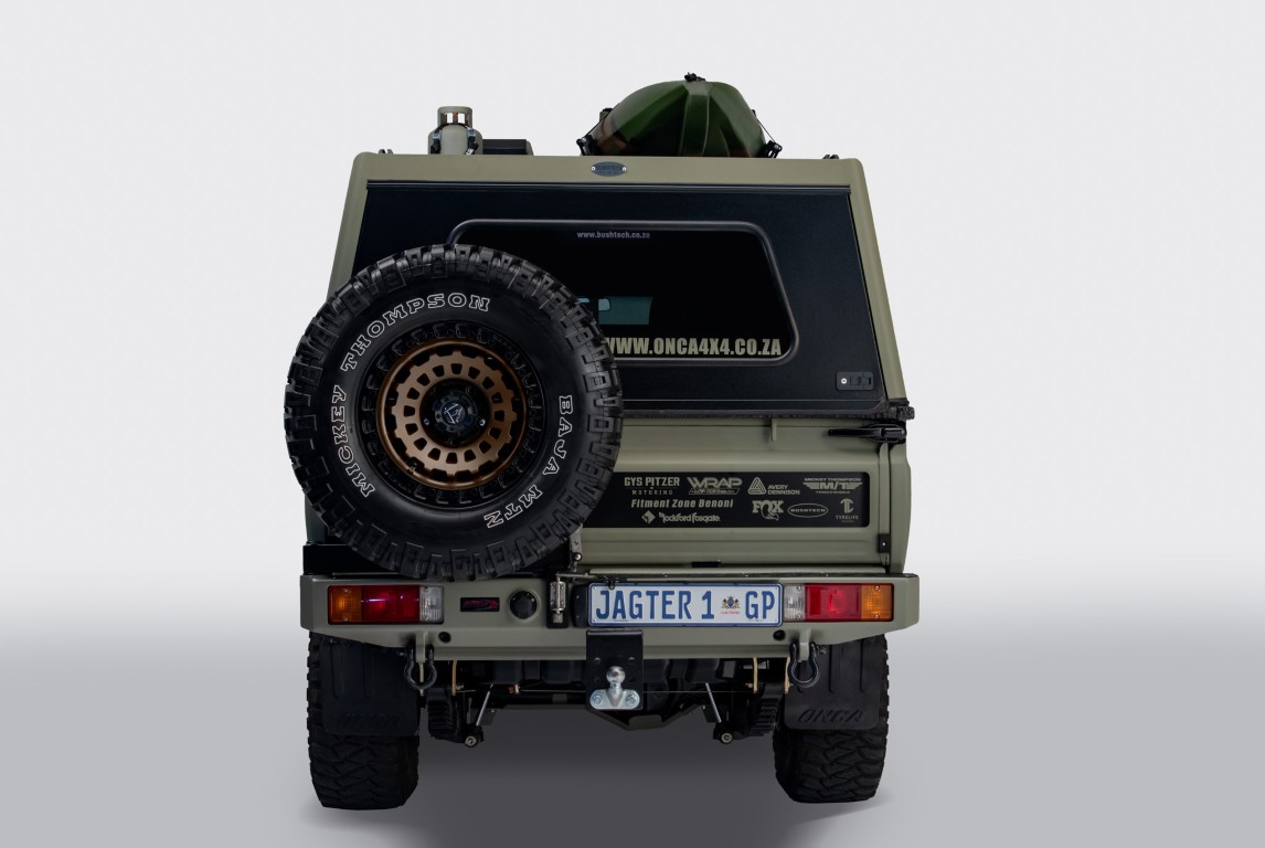 Single Spare wheel carrier (70 Series) - Image 2